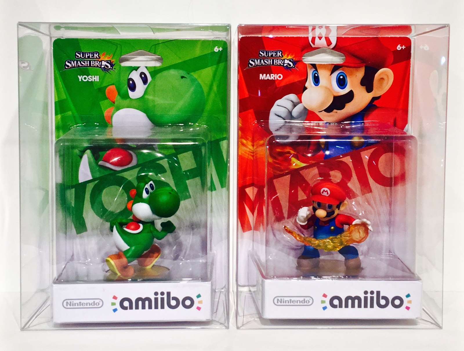 10x Box Protectors For NINTENDO AMIIBO Original Size Only! Clear Display Cases