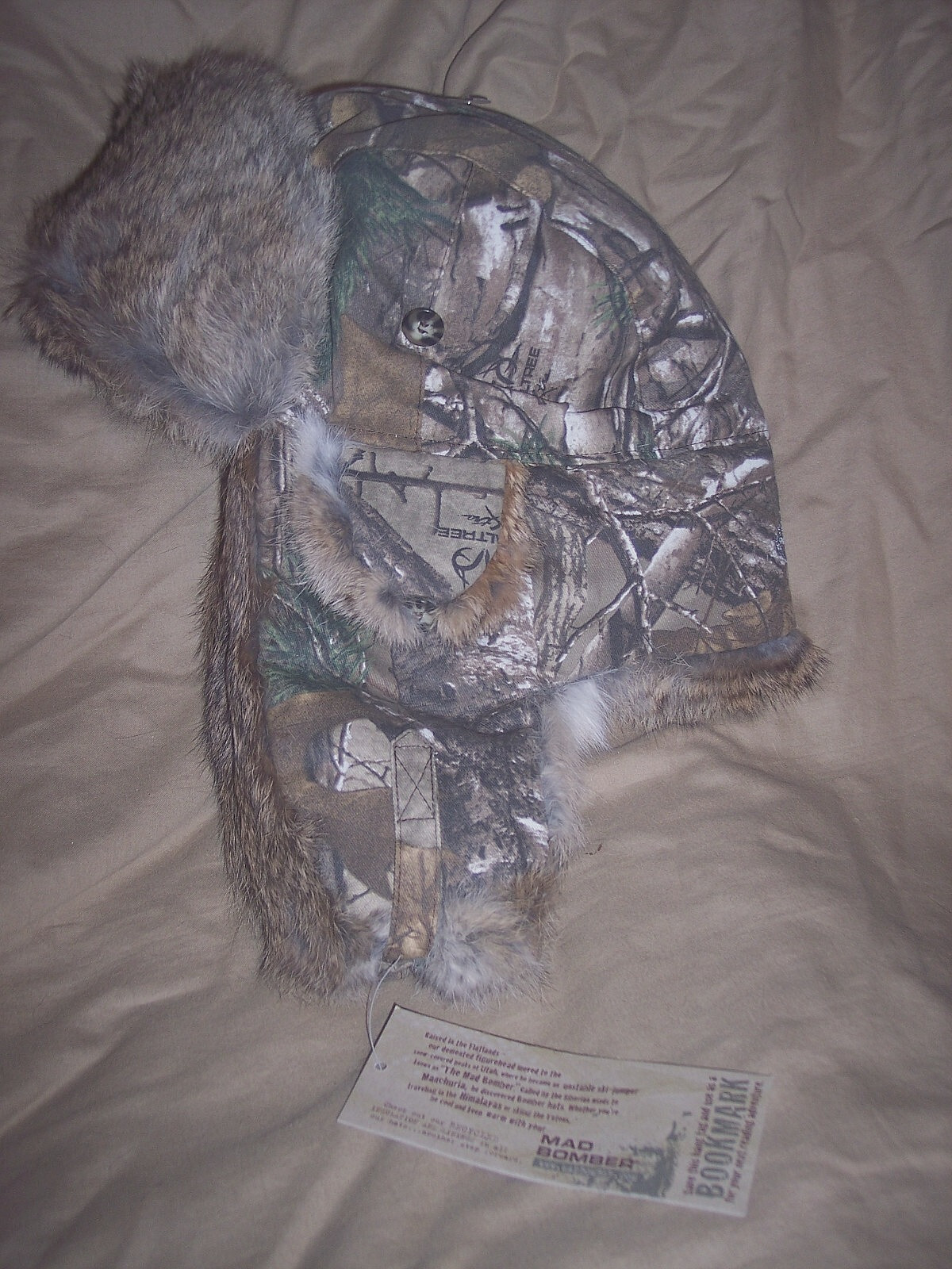 Genuine Mad Bomber Hat 2X Trapper Hat Aviator Hat Camo Hat Realtree Xtra $90