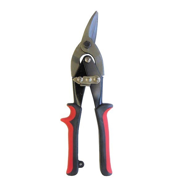 10" Aviation Tin Snips Sheet Metal Left Cut Heavy Duty Shear Scissors