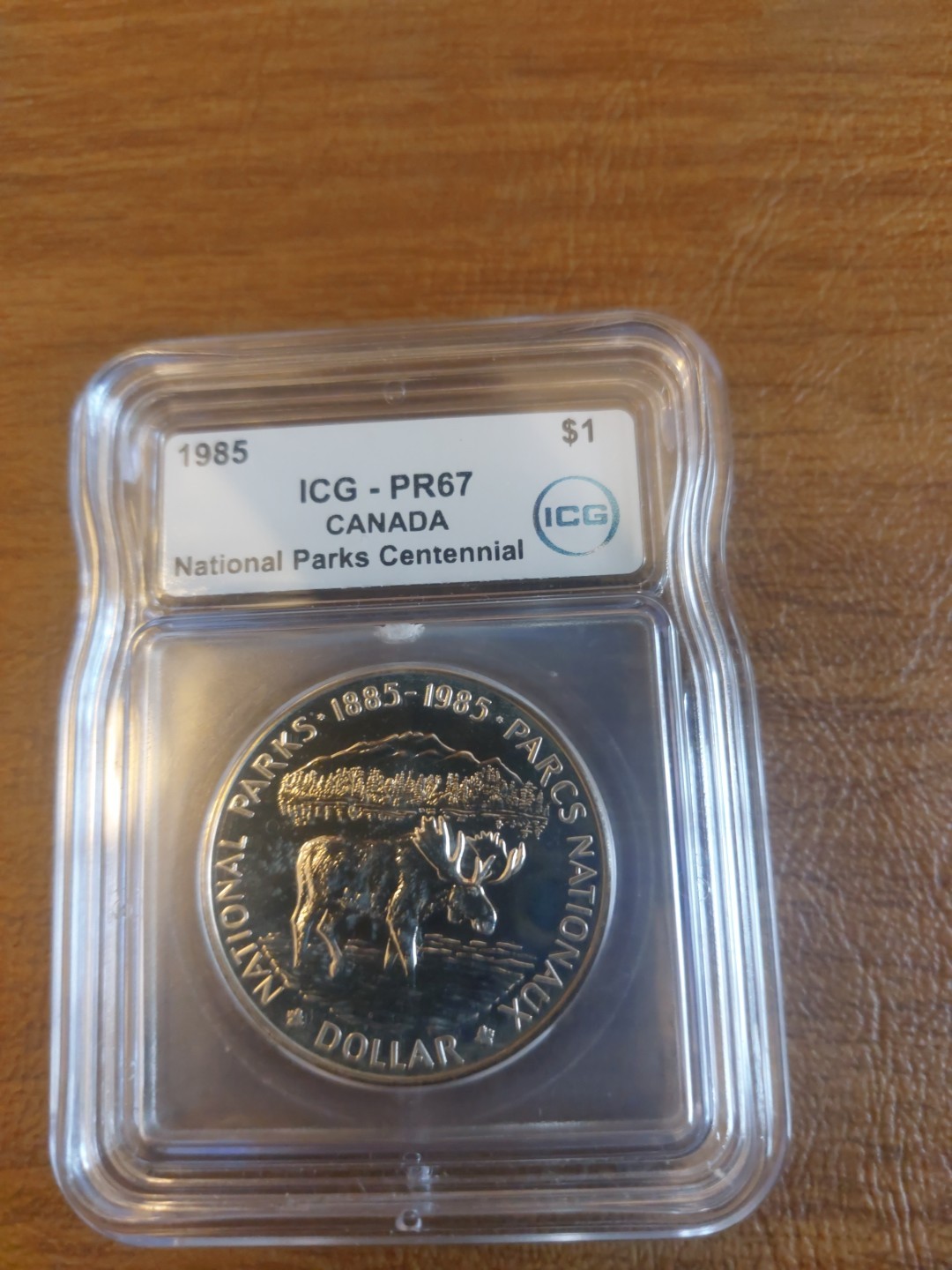 1985 National Parks Centennial Proof 67 Silver Dollar 50% Silver