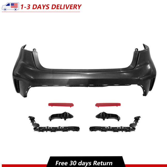 Bumper Cover Rear Sedan For 2020-2024 Toyota Corolla 521590X927