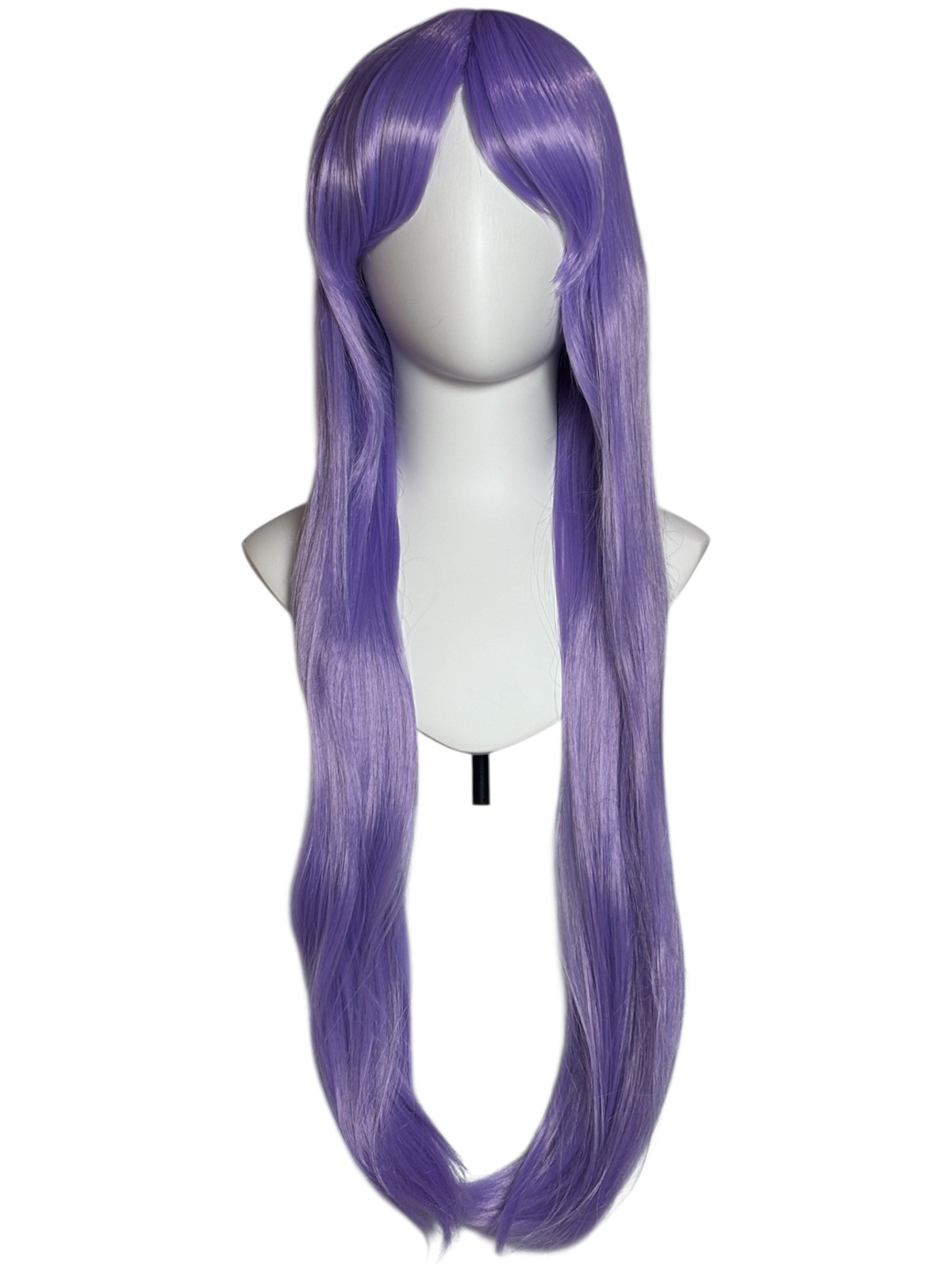 32'' Long Straight Long Bangs Lavender Purple Cosplay Tomoyo Wig