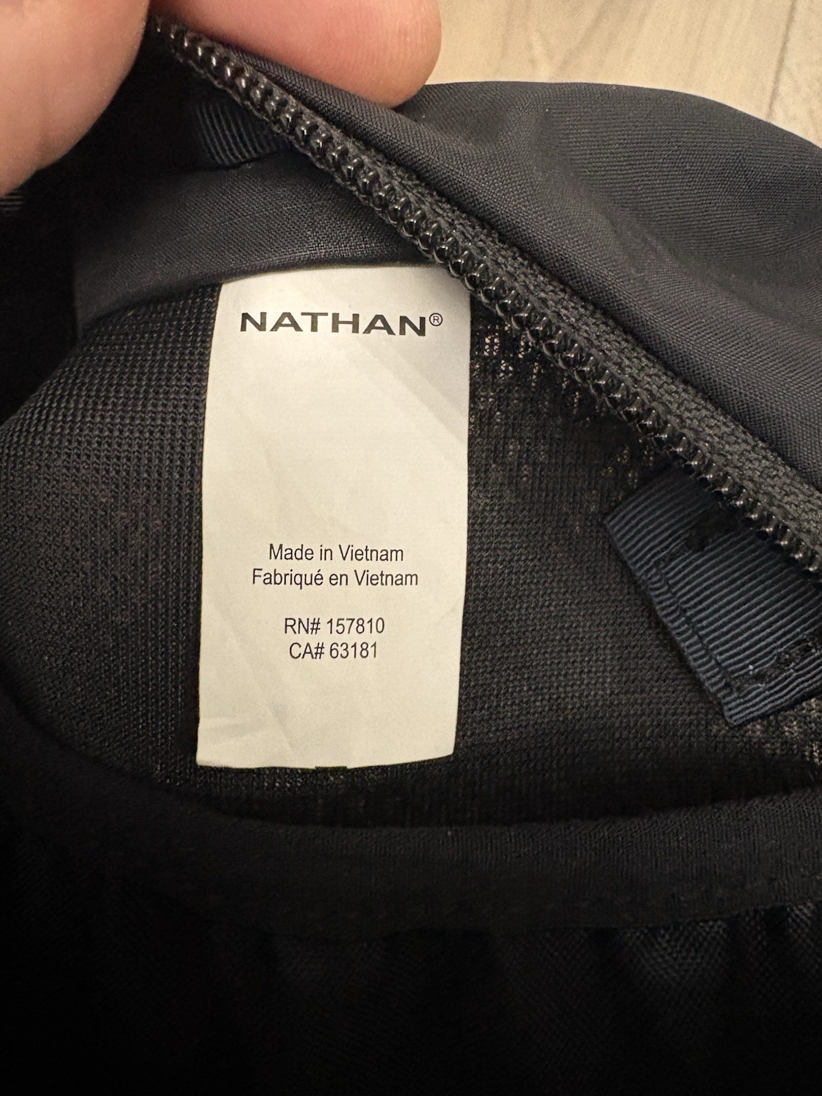 Nathan Quickstart 4L Hydration Vest Water Pack Unisex Running (No Bladder)