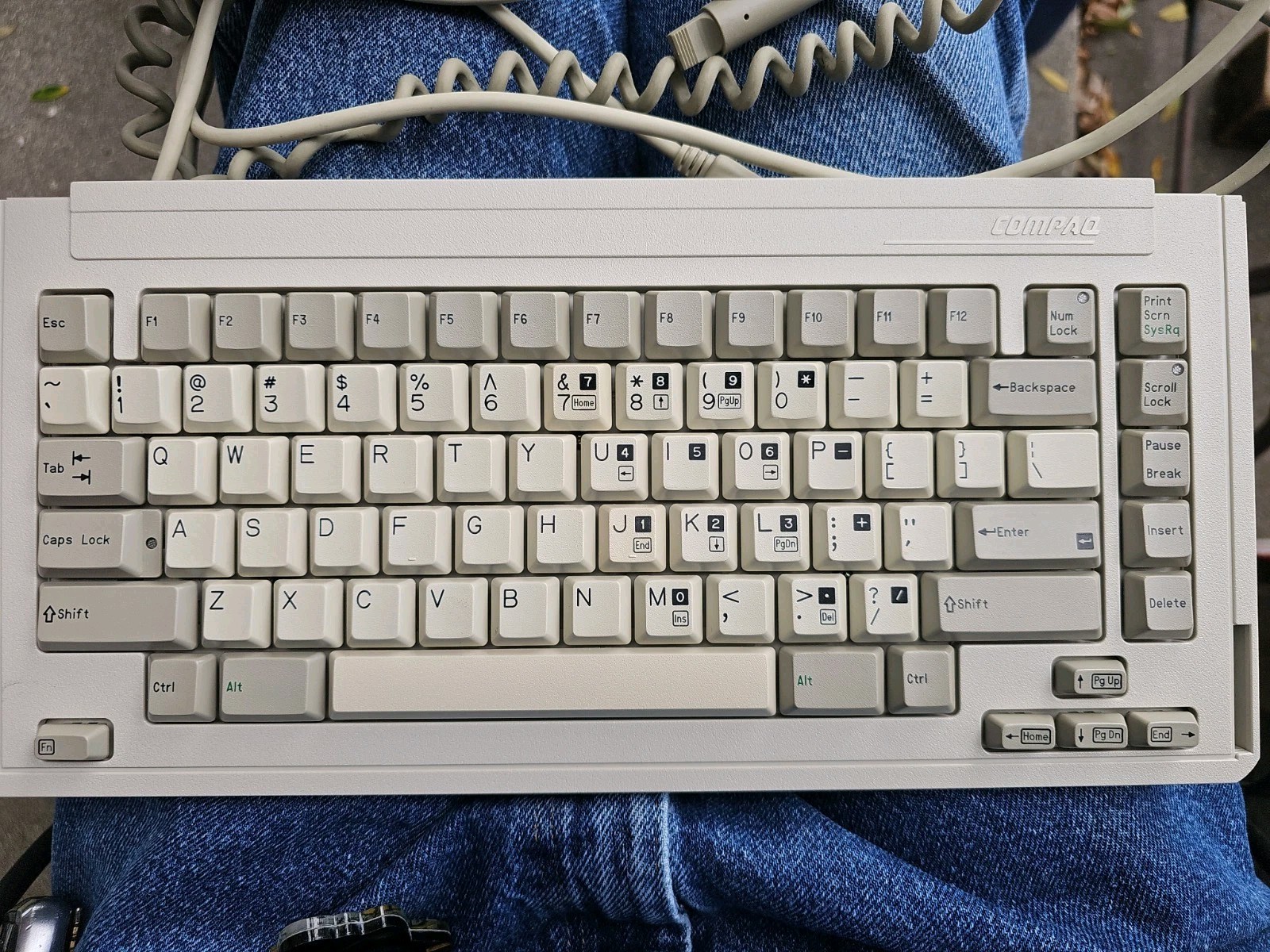 Compaq model 2680KB Keyboard Untested