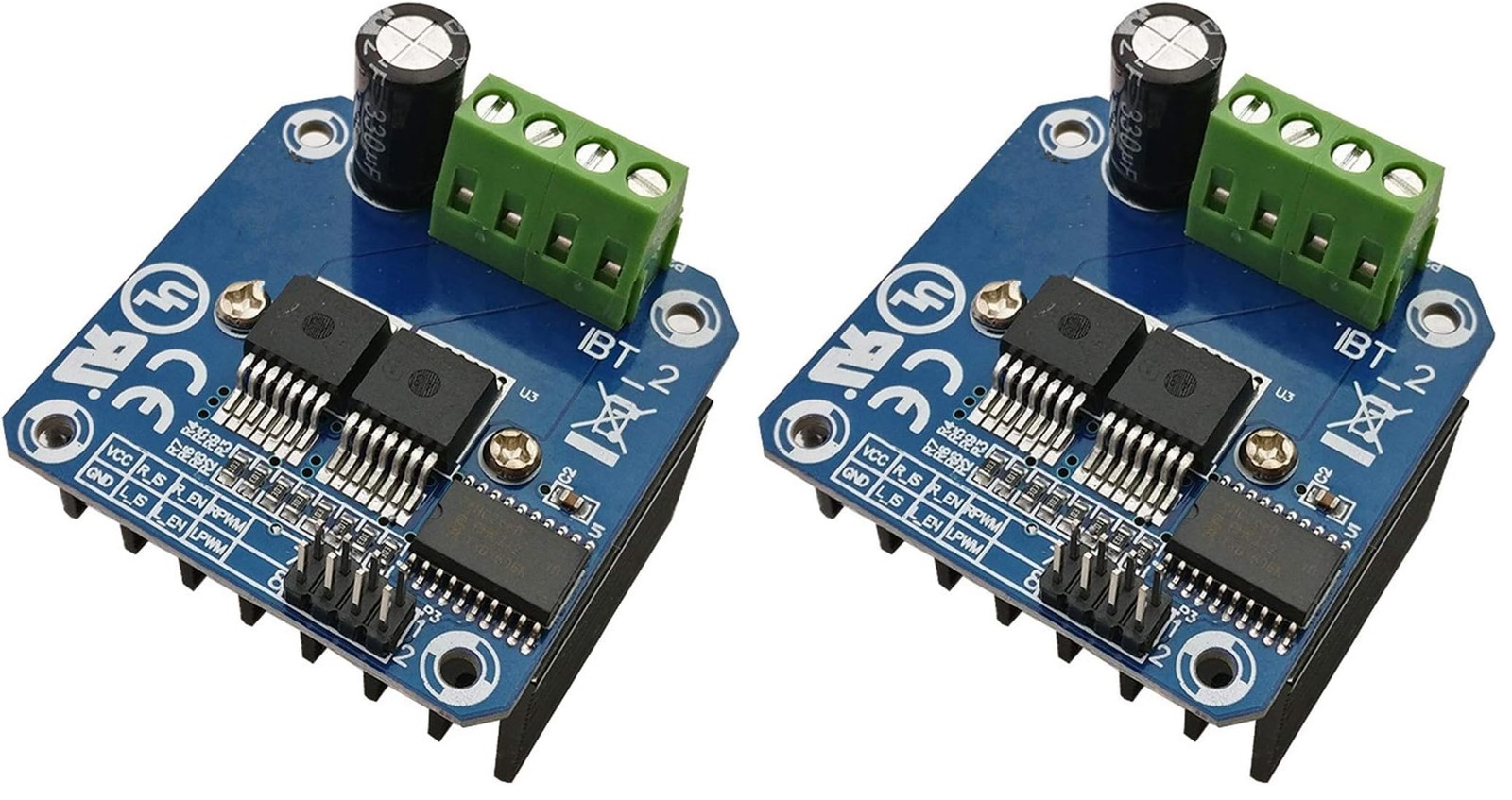 BTS7960 43A High Power Motor Driver Module/Smart Car Driver Module