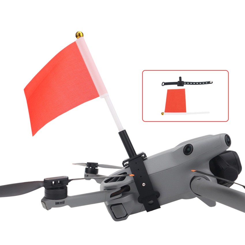 For DJI Mini 5 Pro/Mini 4K/4 Pro Drone Universal Flag Fixed Strap DIY Accessory