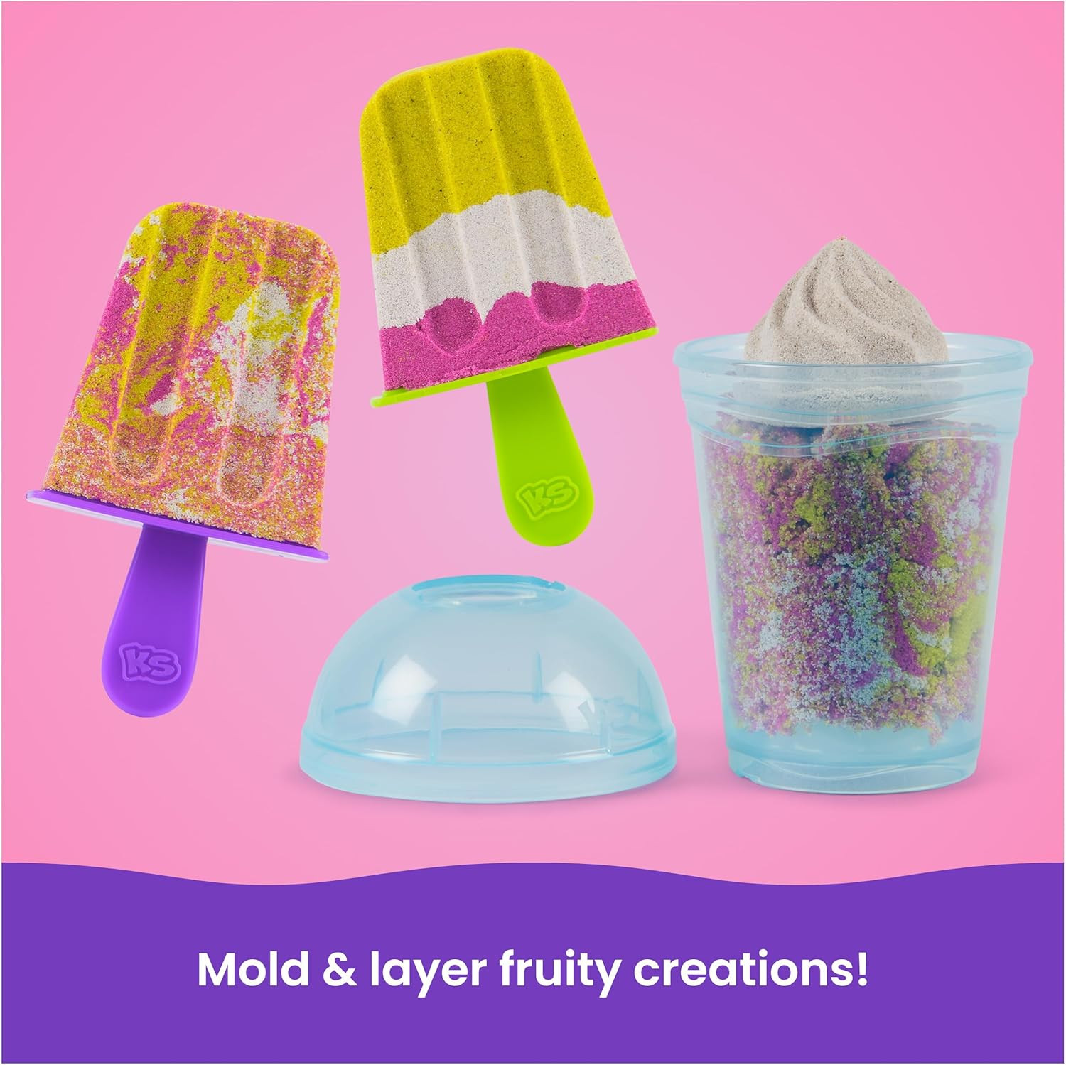 , Smoothie Mixer Playset, Easter Basket Stuffers, Includes 14 Oz Moldable Play S