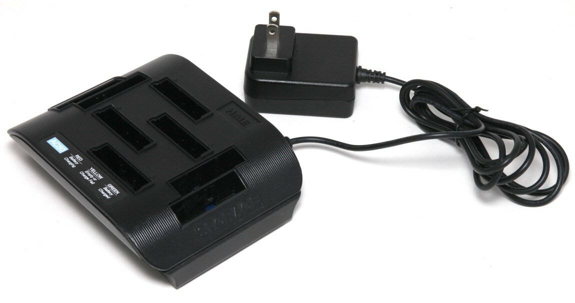 New AC50 AC-50 4-Slot Battery Charger For HME HS6100 Drive Thru Intercom BAT50
