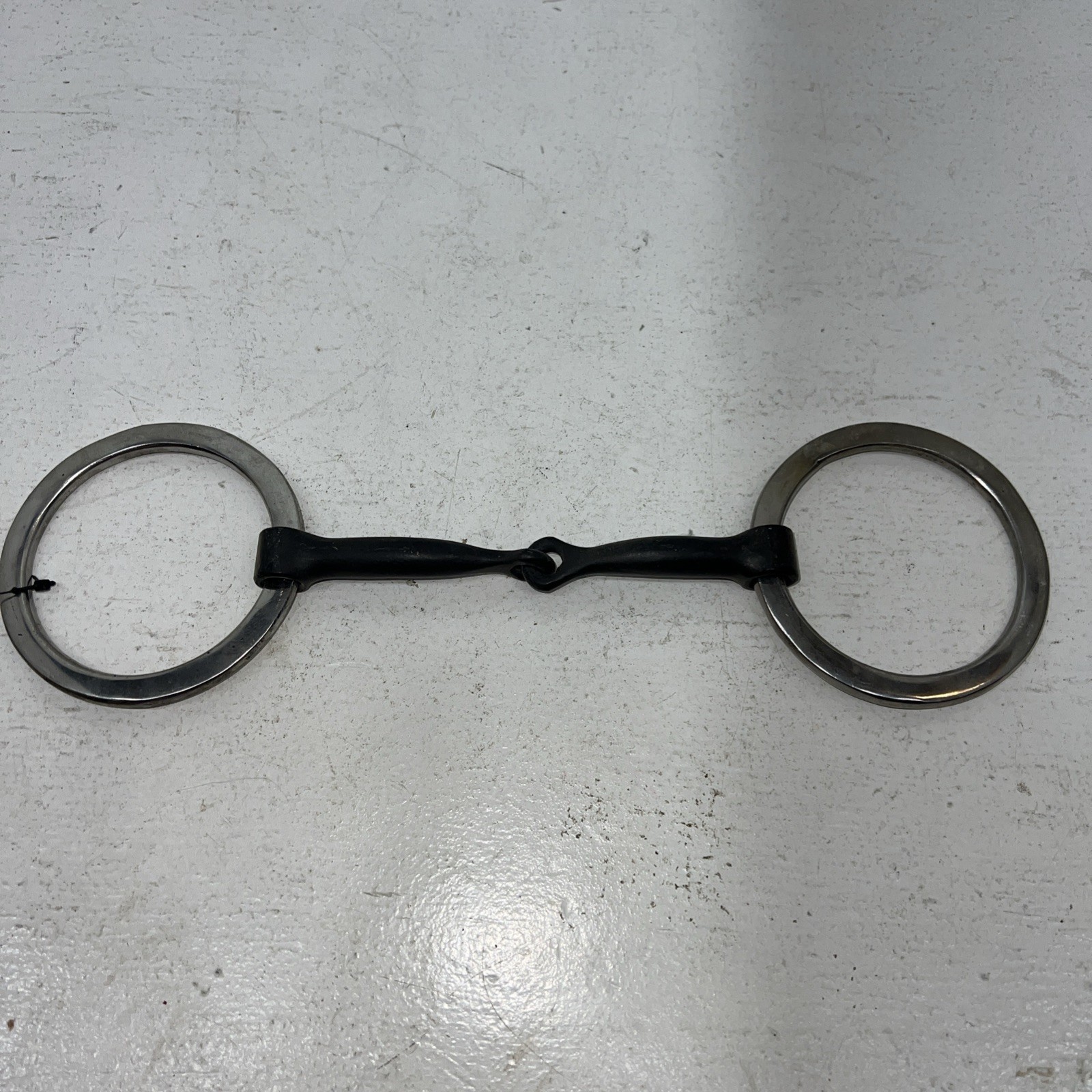 New Tough 1 O Ring Flat 5” Snaffle #25509 Y-503