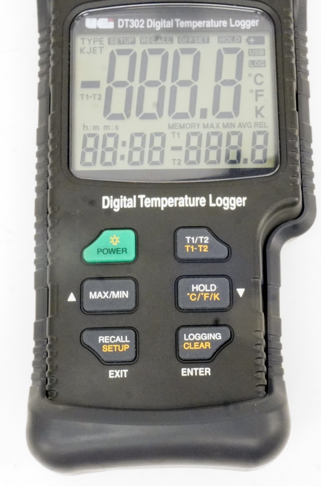 UEi Test Instruments DT302 Dual Input Digital Temperature Logger Apollo II