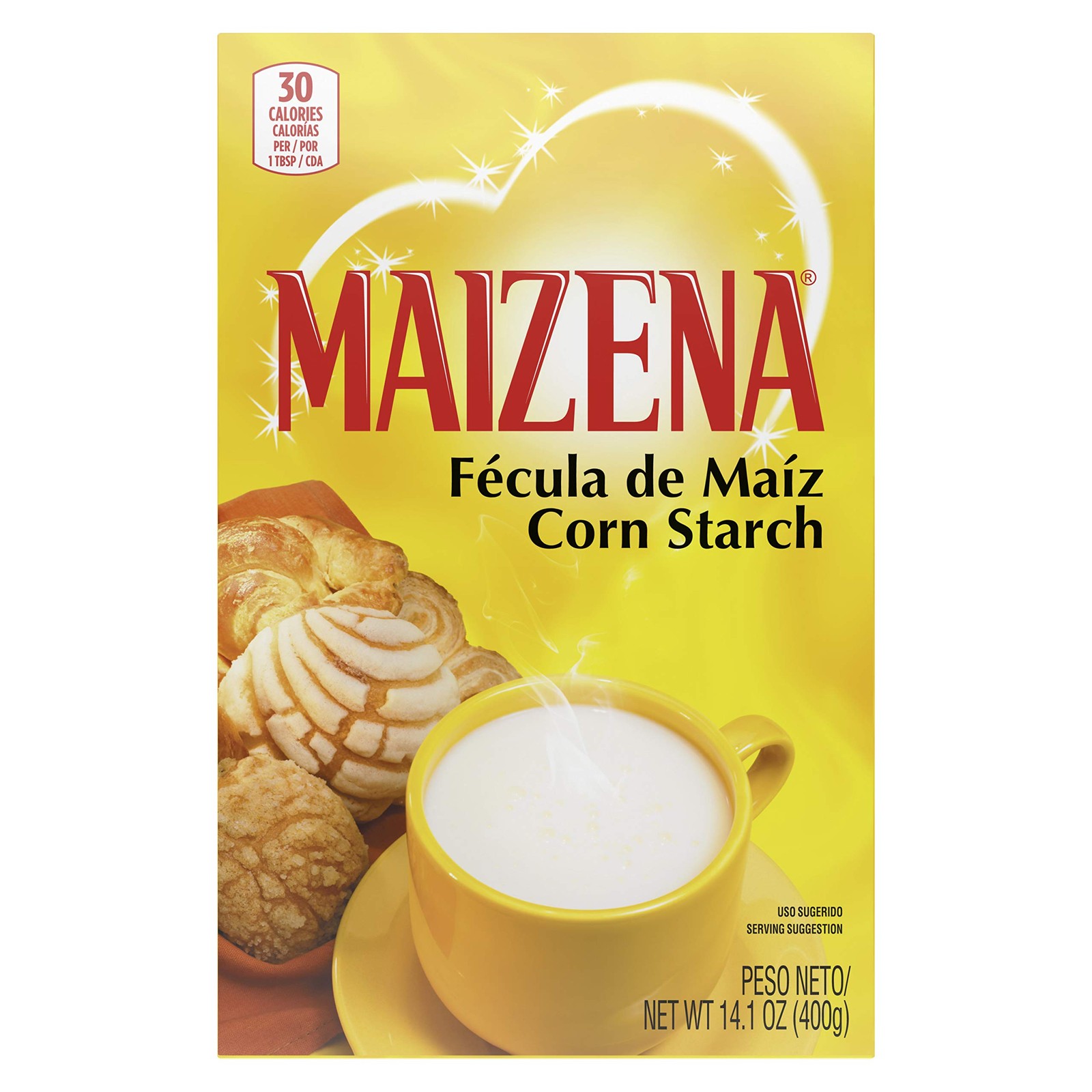 (Pack of 24) Knorr Maizena Corn Starch Unflavored Baking Thickener 14 Oz