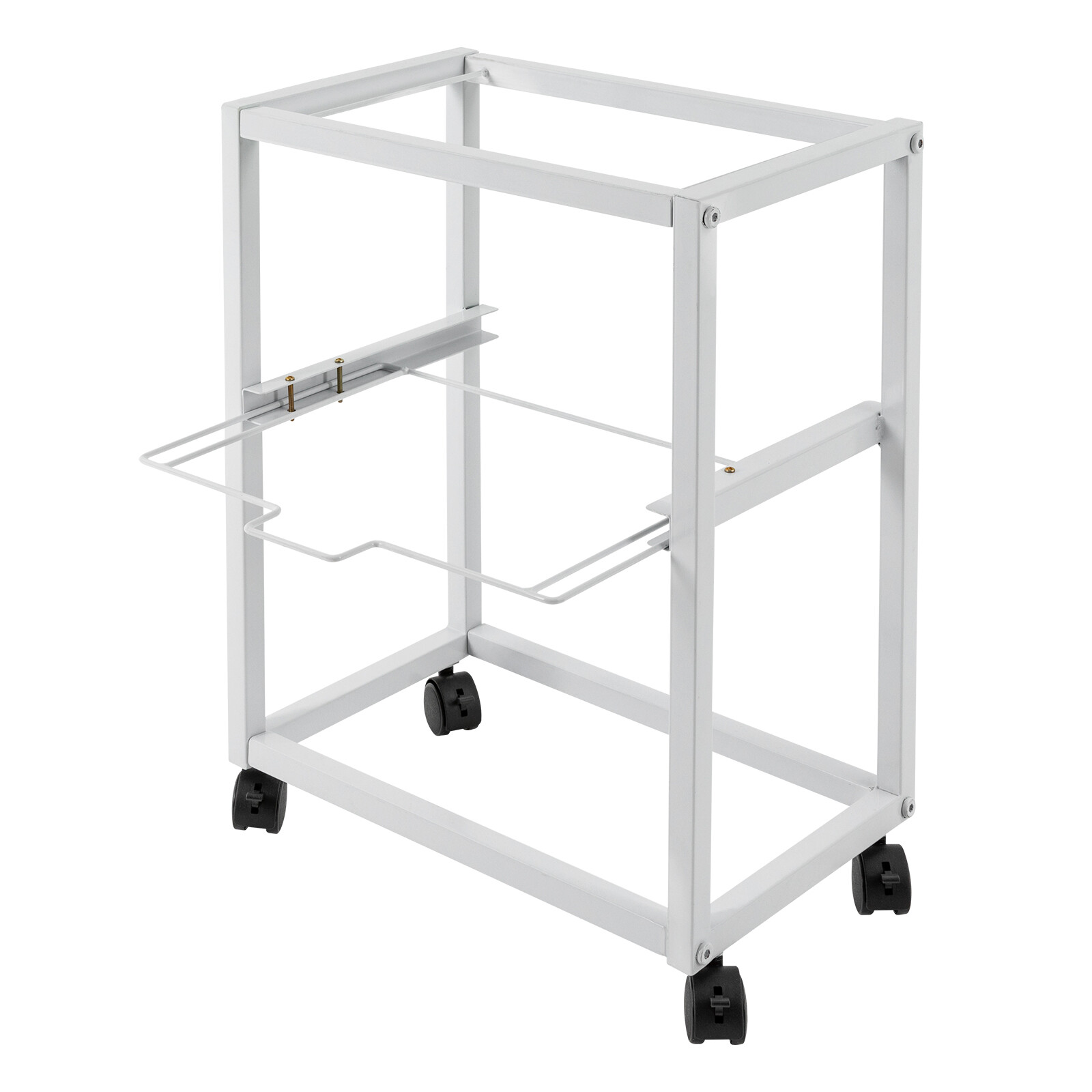 Pull-out Movable File Carts Rolling Folder Carts 2 Tiers Hanging Files W/ Wheels