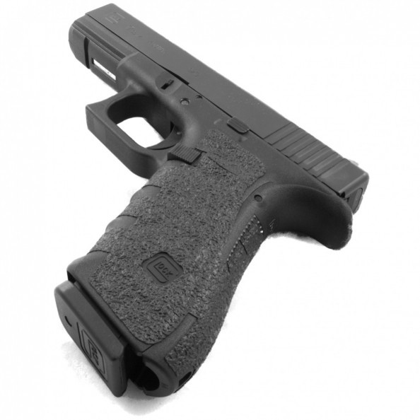 Talon Grips Glock 17 22 24 31 34 35 37 Gen 4 no backstrap 113R Rubber Grip