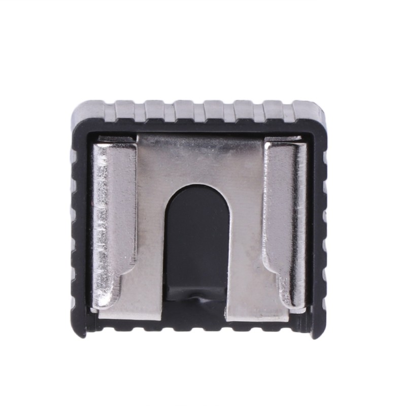 Hot Shoe Mount Adapter To 1/4" Screw for Head Thread For Studio Light Stand