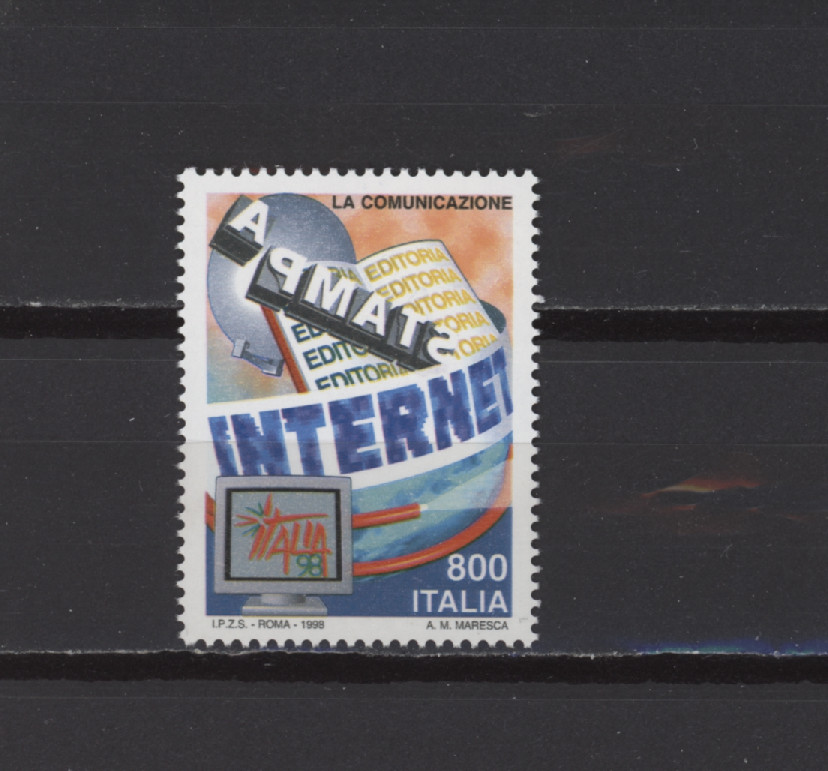 s58531 Italy 1998 MNH** Internet 1v