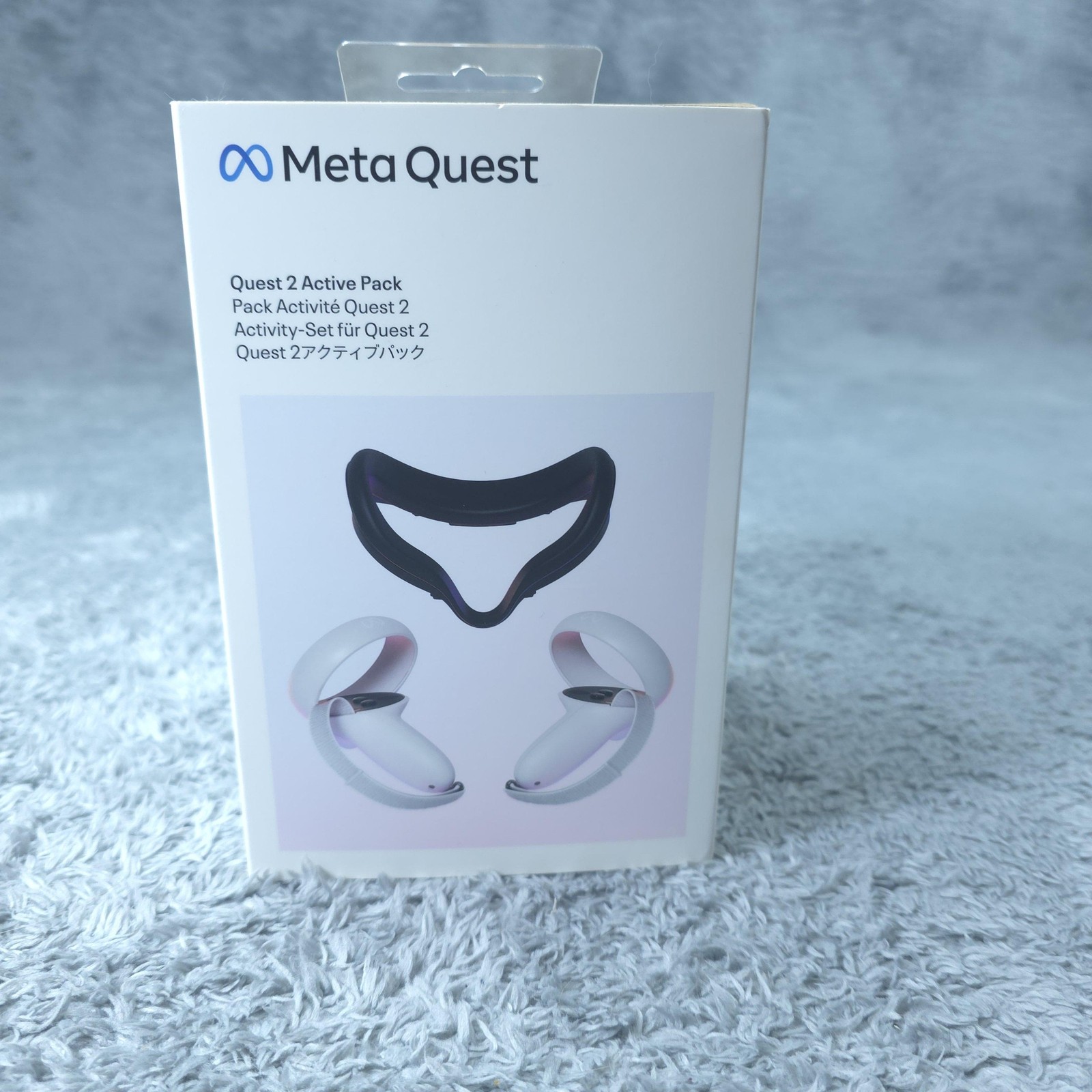 Meta Quest 2 Active Pack Wipeable Facial Interface Wrist & Knuckle Straps Oculus