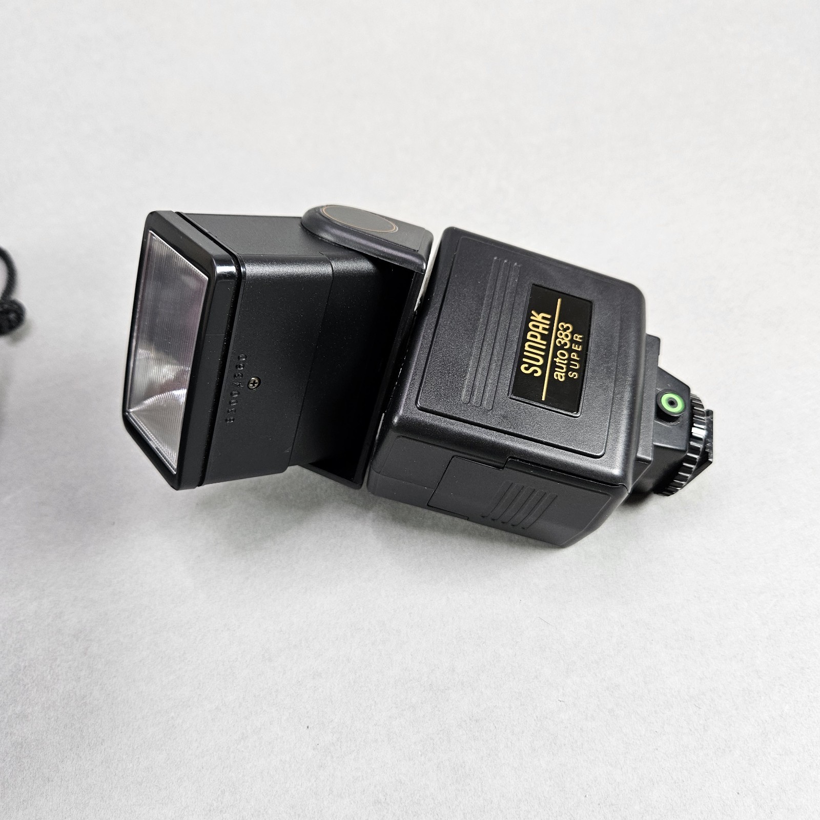 Sunpak Auto 383 Super Shoe Mount Flash Tested Works
