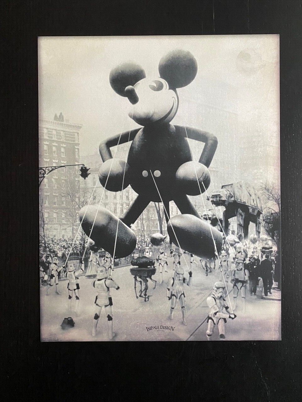 13th Floor Impale Design Star Wars WWII (WW2) Stormtroopers Mickey Mouse Print