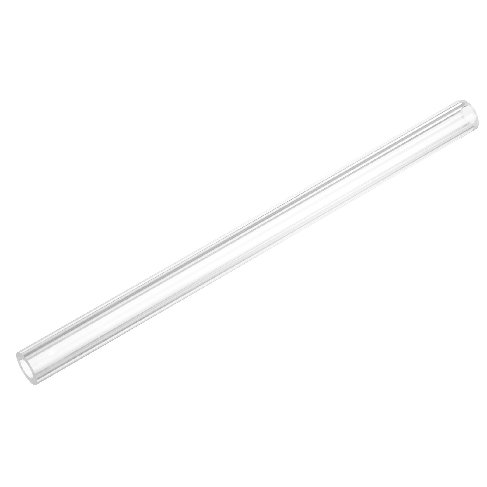 Rigid Round Clear Tubing 6mm ID x 10mm OD x 150mm Length Plastic Tube