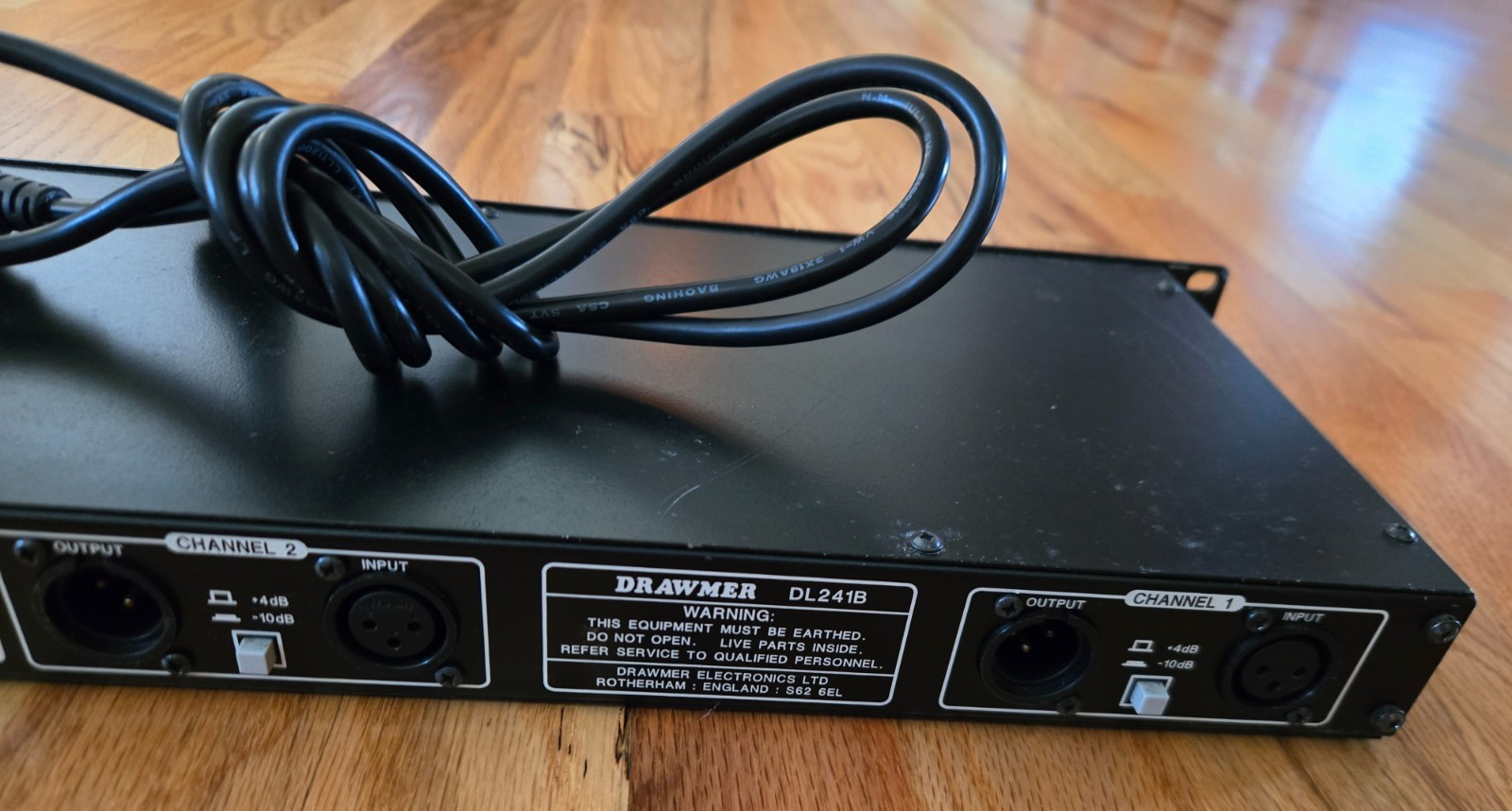 Power Tested DRAWMER DL241B Dual-Channel Auto Compressor!