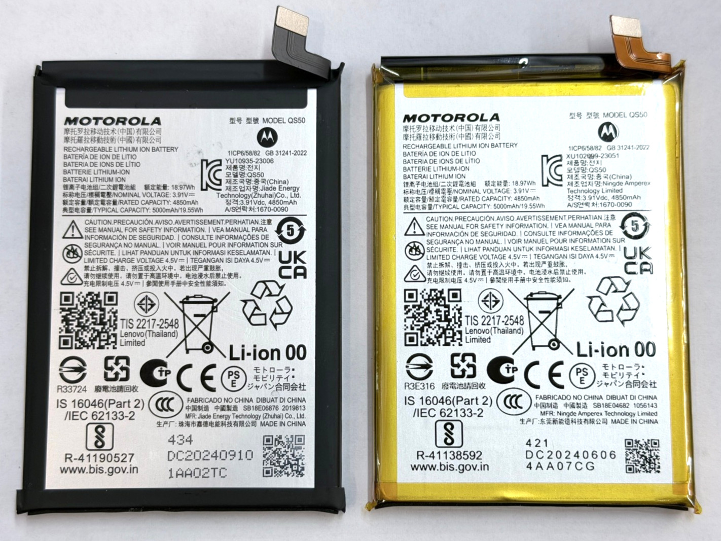 OEM MOTOROLA BATTERY FOR MOTO G STYLUS 5G 2024 (XT2419) QS50 SMART PHONE