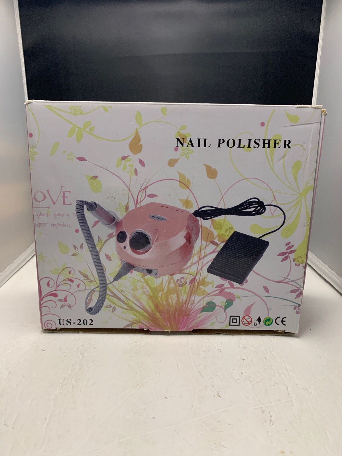 Professional Electric Nail Drill 30,000 Rpm Manicure Pedicure US-202
