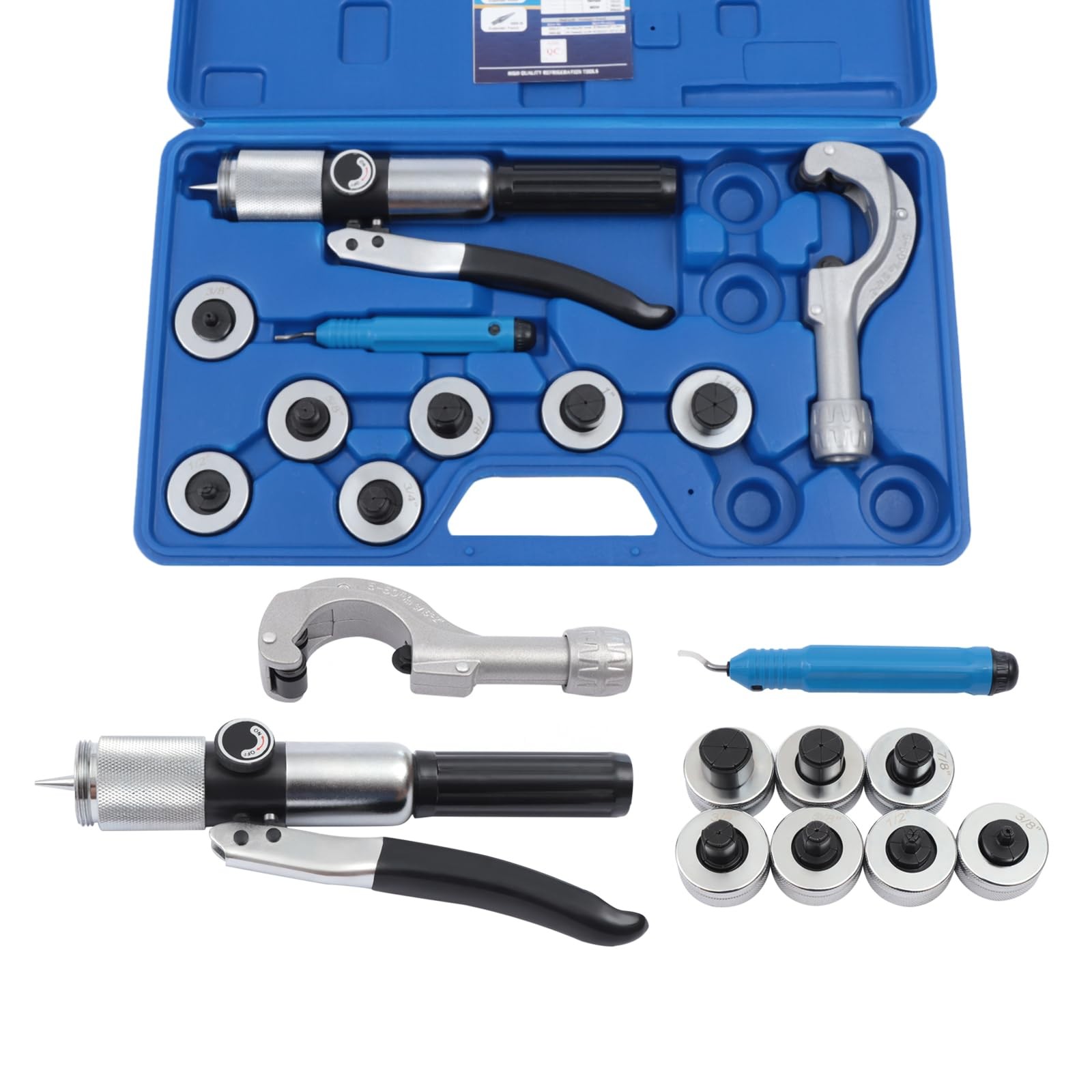 HVAC Hydraulic SWAGING Tool Kit For Copper Tubing Expanding Copper Tube Expander
