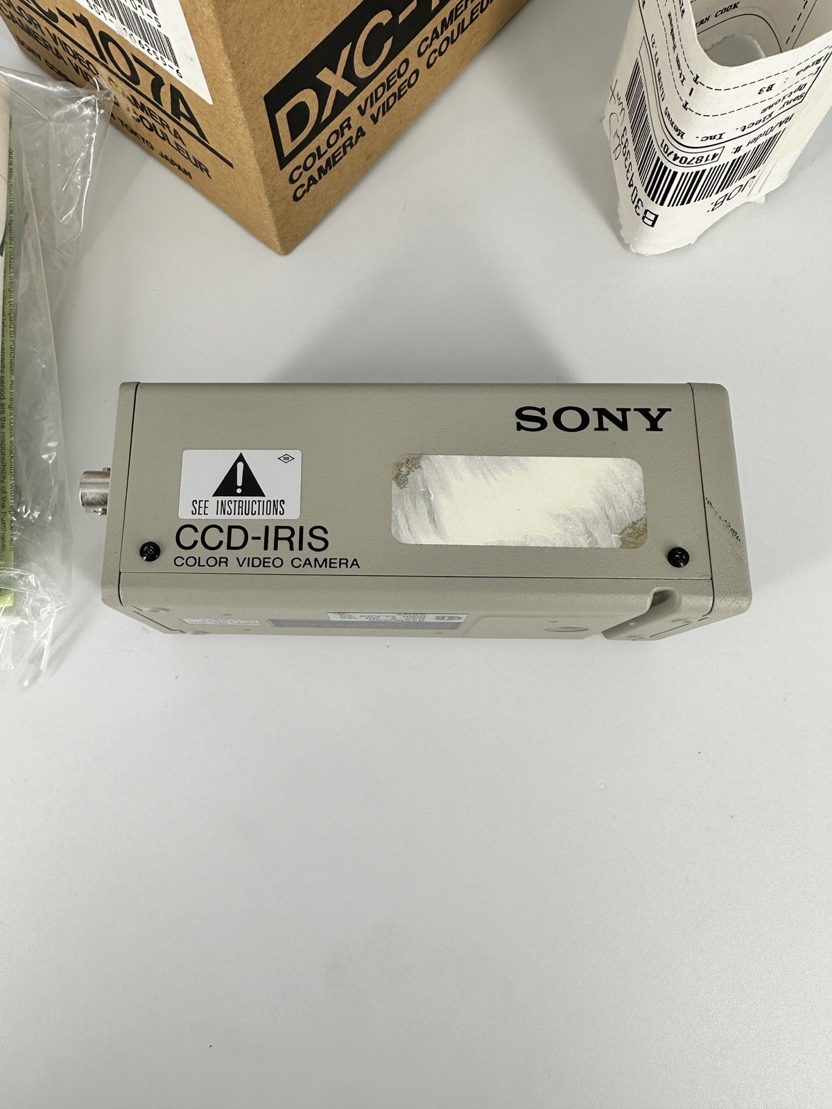 Sony DXC-107A CCD-IRIS Color Video Camera