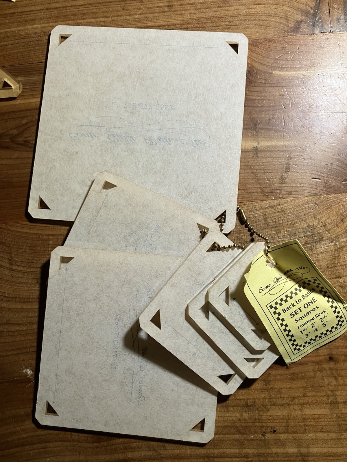 Come Quilt With Me Acrylic Quilting Templates Back To Basics 1 Squares