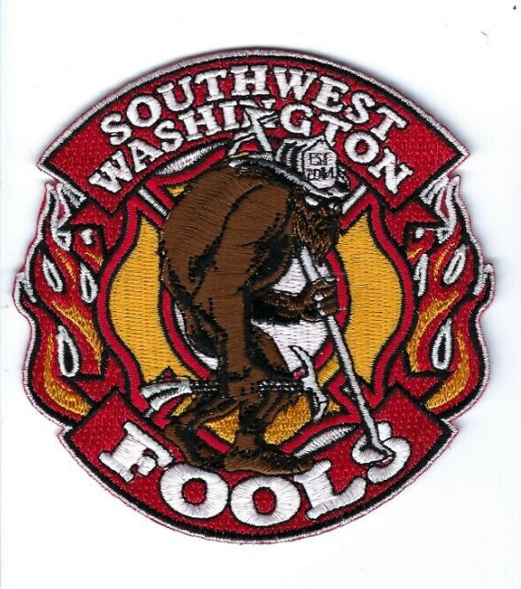 Southwest WA Washington FOOLS (Fraternal Order of Leatherheads Society) patch