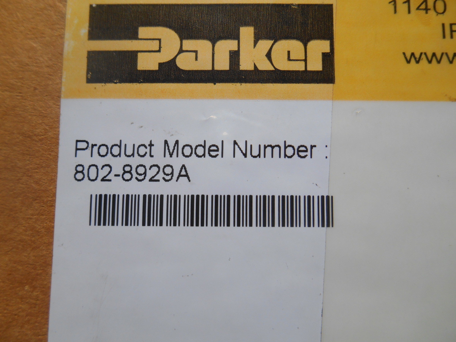 NIB Parker 802-8929A Electromechanical Positioning System Linear Actuator