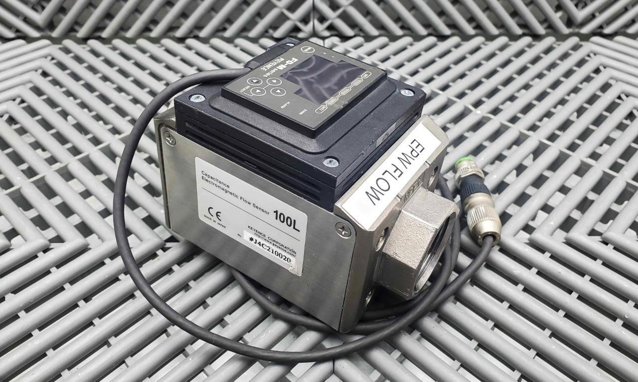 Keyence FD-MZ100ATK Capacitance Electrode Electromagnetic Flow Sensor 100L