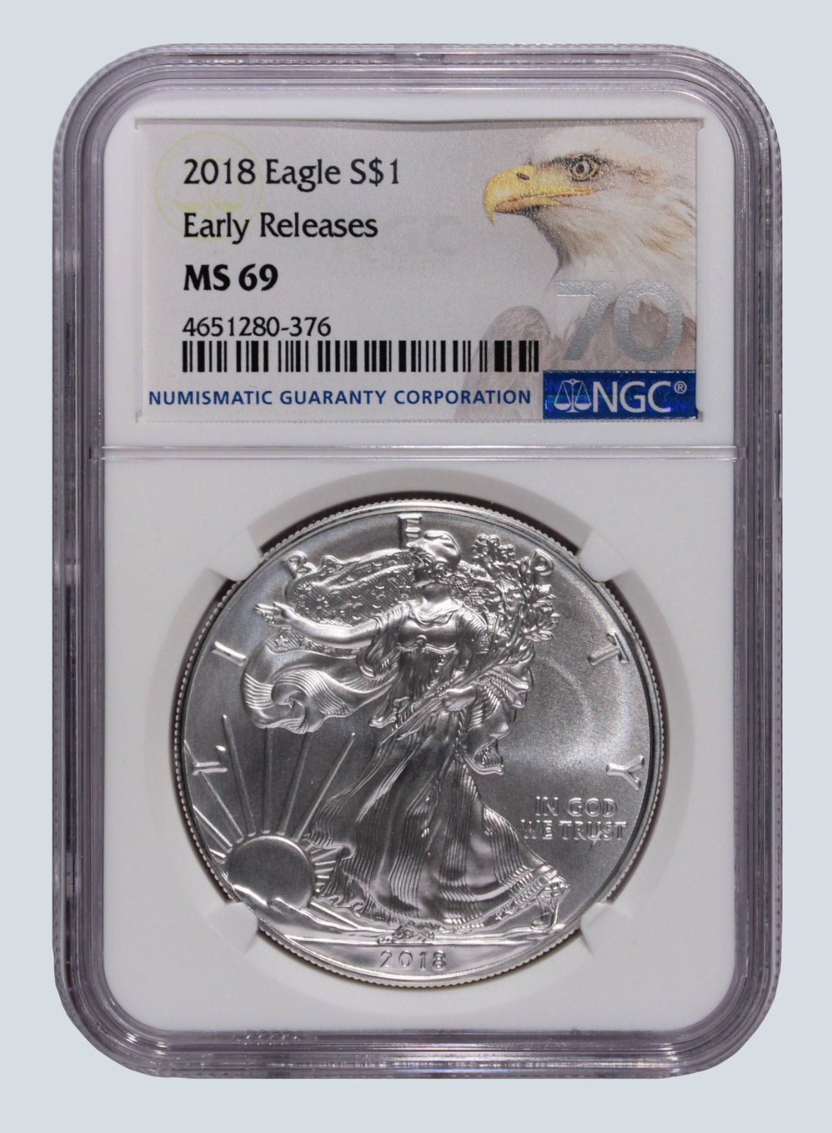 FREE SHIPPING - BUY 2 or MORE Get 5% OFF - 2018 MS 69 - Early Releases