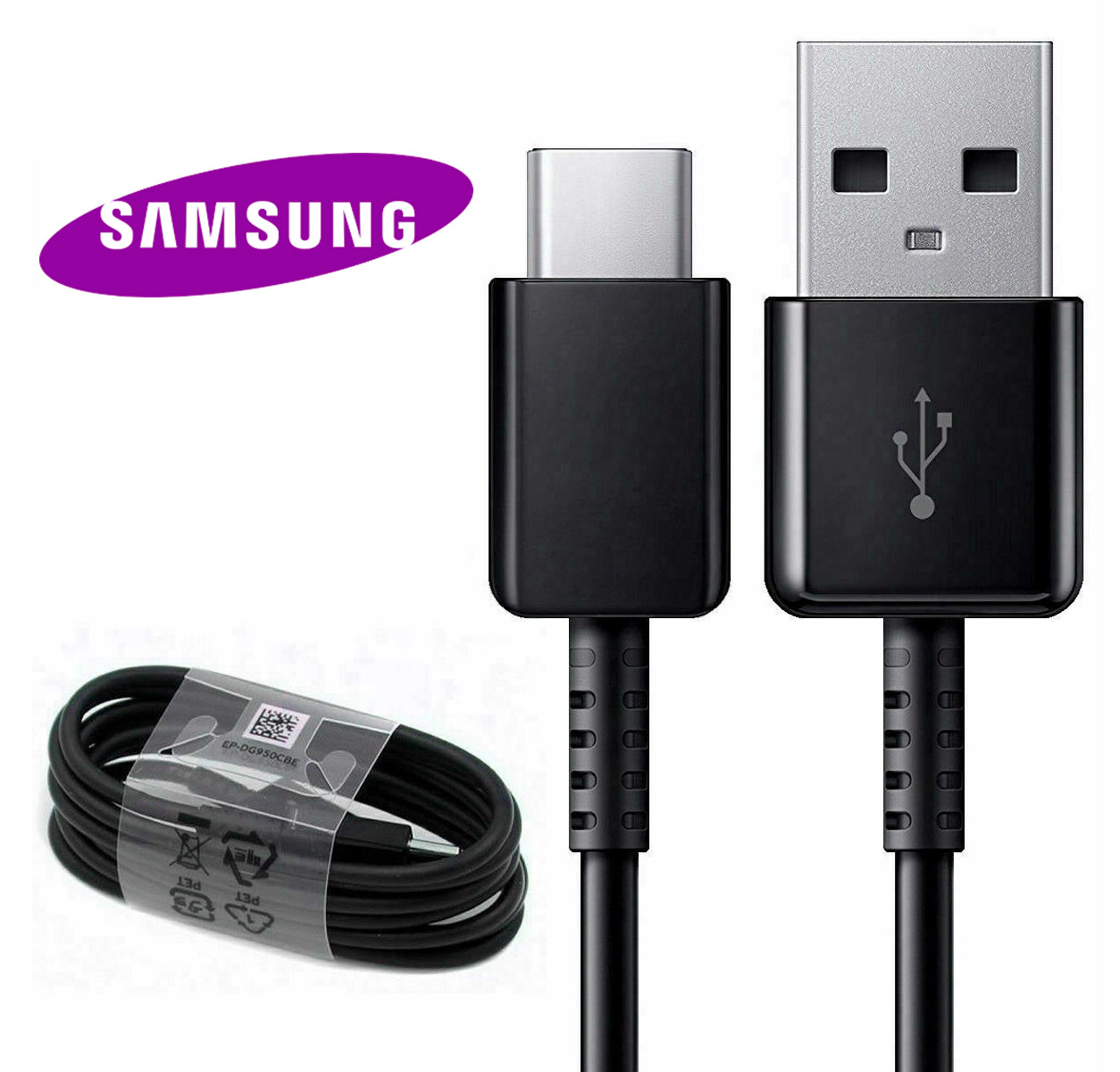 For Samsung USB Type C Fast Charger Cable Galaxy S9 S10 S20 Ultra Note 9 10 20