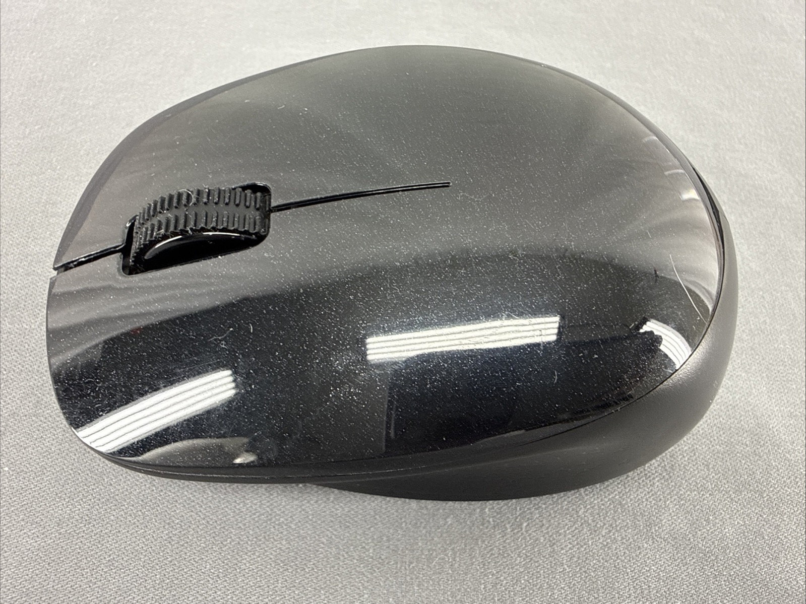 Black Sparkle LEADSAIL Wireless Optical Mouse with USB Receiver Model E701