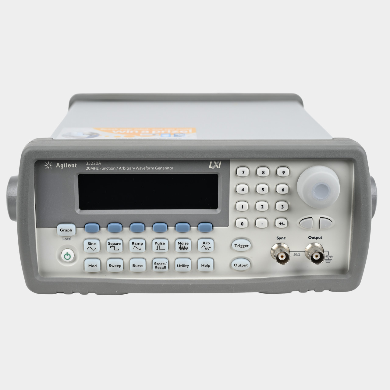 Agilent 33220A 20 MHz Function Arbitrary Waveform Generator Full CAL and TESTED