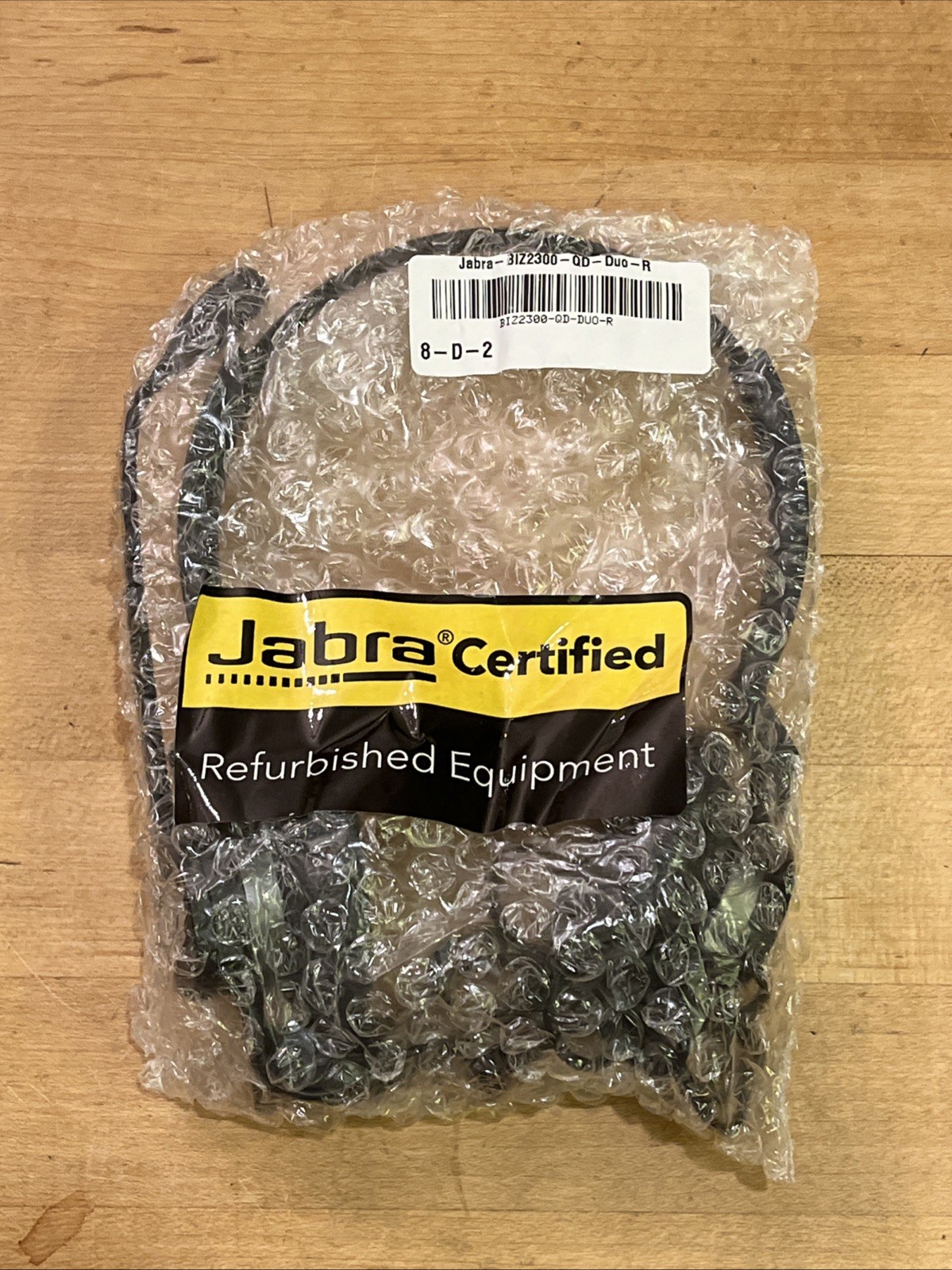 Jabra BIZ 2300 QD DUO Wired Professional Call Center Headset P/N 2309-820-105