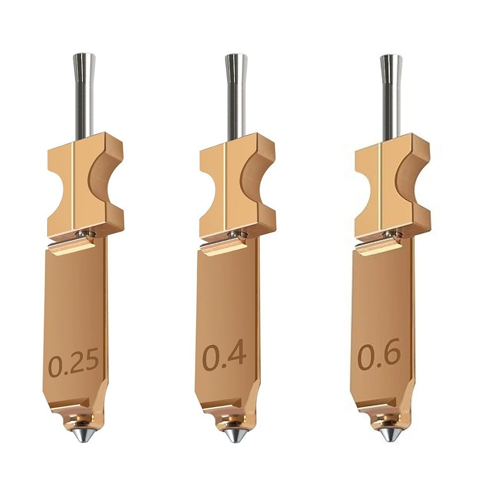 1/2/5pcs 0.25/0.4/0.6mm Quick-Detachable Nozzle For Flashforge AD5X 3D Printer
