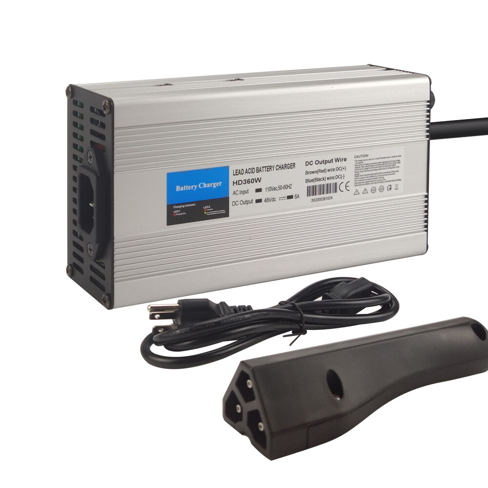 48V 6A RXV plug Battery Charger For EzGo RXV Club Car DS Golf Cart