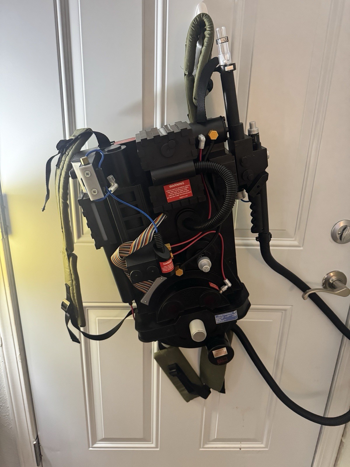 Spirit Halloween Ghostbusters Life-Size Replica Proton Pack Tested EUC