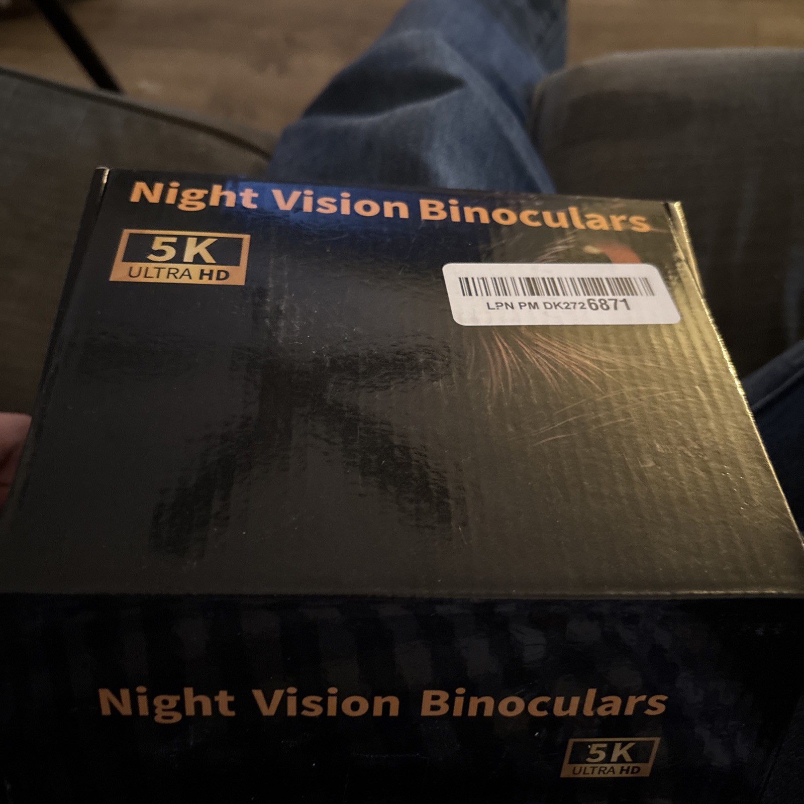 5K Night Vision Binoculars 10X Zoom Digital IR Goggles Hunting 800m