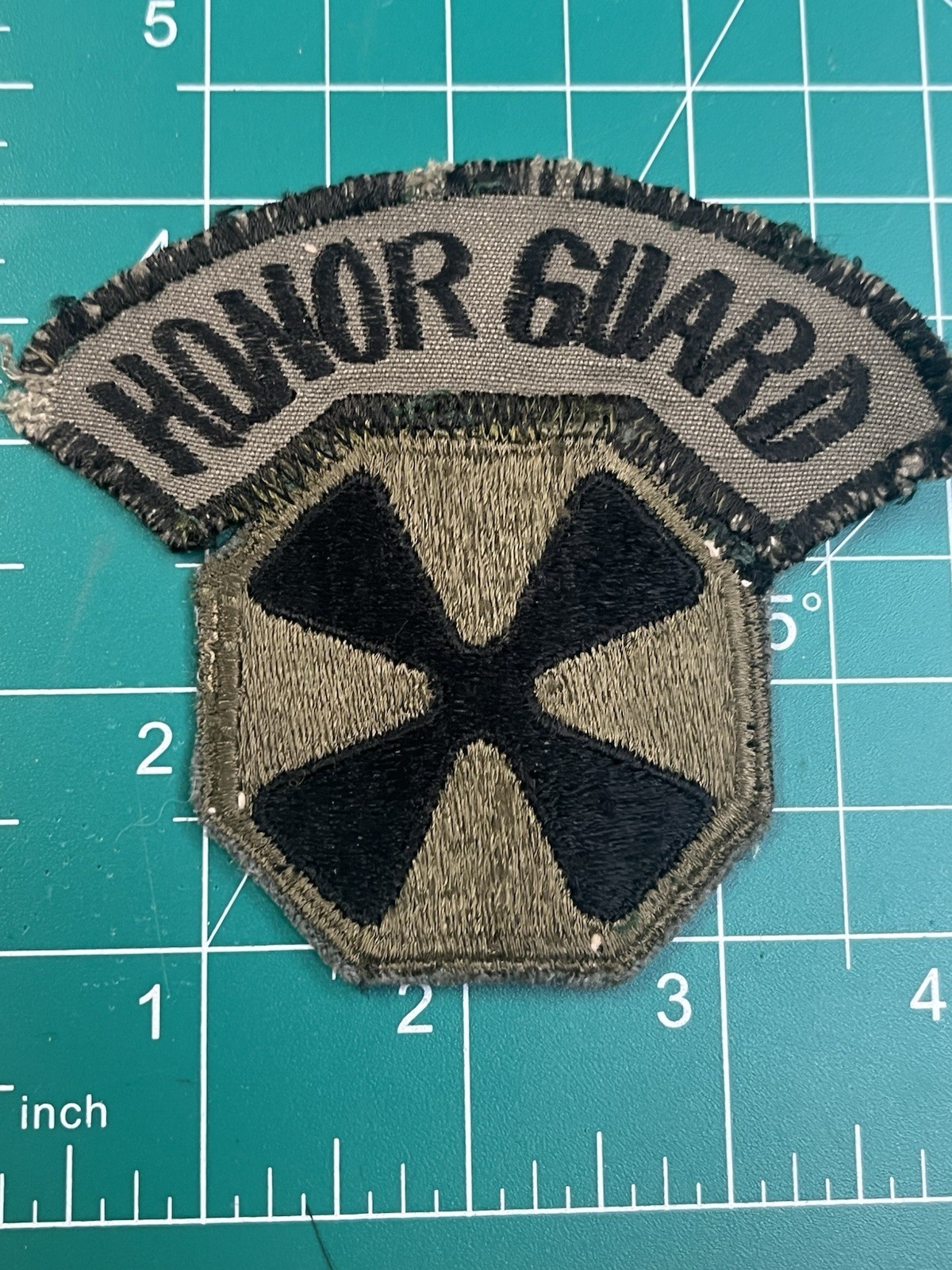 Vietnam / Cold War Era 8th Army Honor Guard Patch