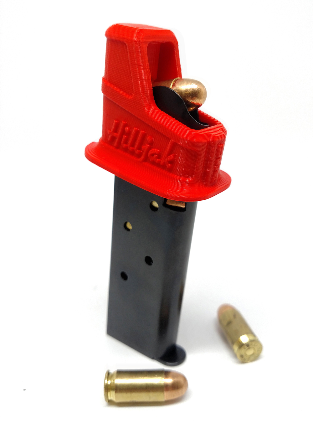 Ruger SR1911 Speed Loader, Quickie Loader by Hilljak QL1911 - Red Hot