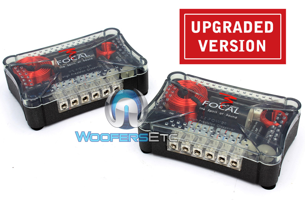 (2) FOCAL XO-6K2P K2 POWER UPGRADED VERSION 2WAY CROSSOVERS FROM "165K2P UV" SET