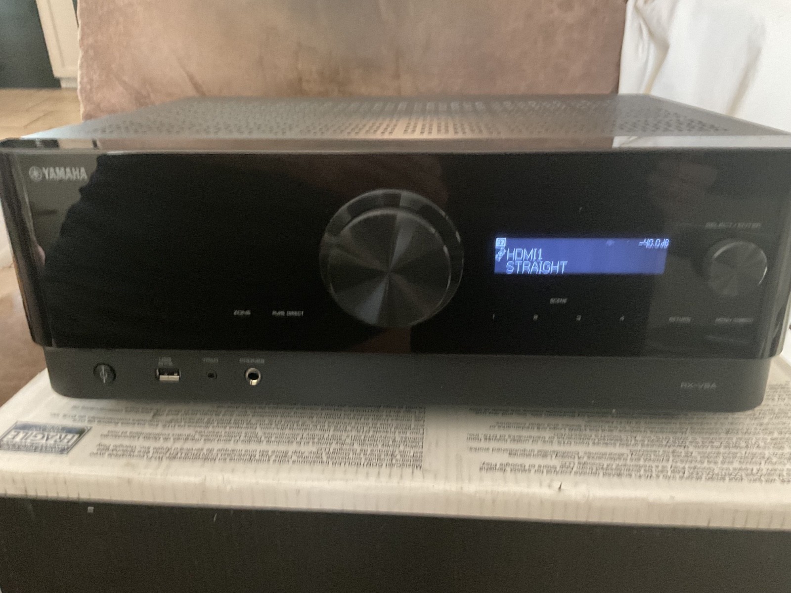 Yamaha RX-V6A 7.2-Channel AV Receiver with 8k HDMI and MusicCast