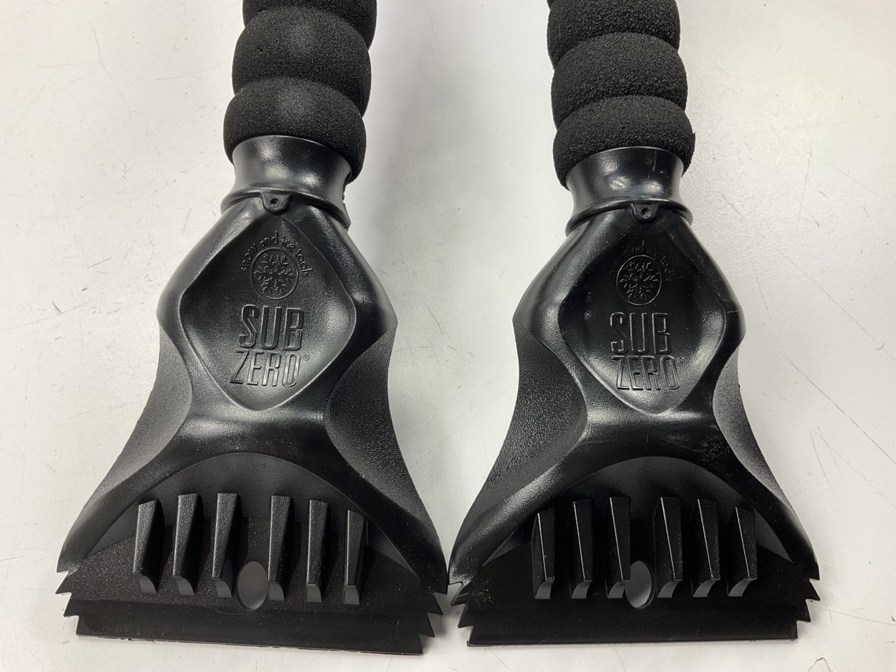 (2) Hopkins 14039 SubZERO 50" Crossover Pivot Extendable Snow Brush Ice Scrapers
