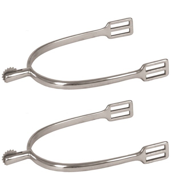 English Stainless Steel Rowel Spurs