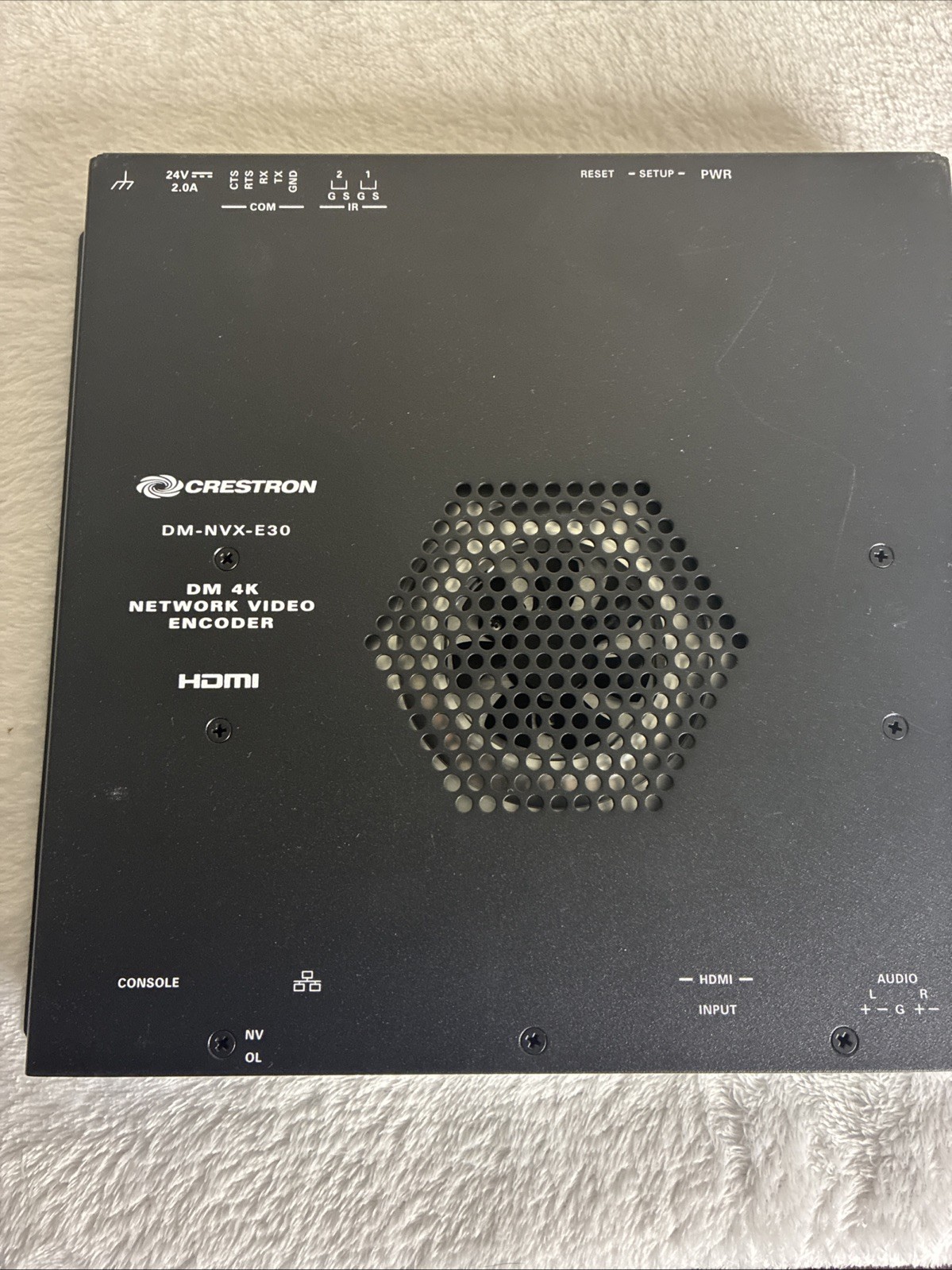 Crestron (DM-NVX-E30) DM NVX 4K60 4:4:4 HDR Network AV Encoder  (6511506)