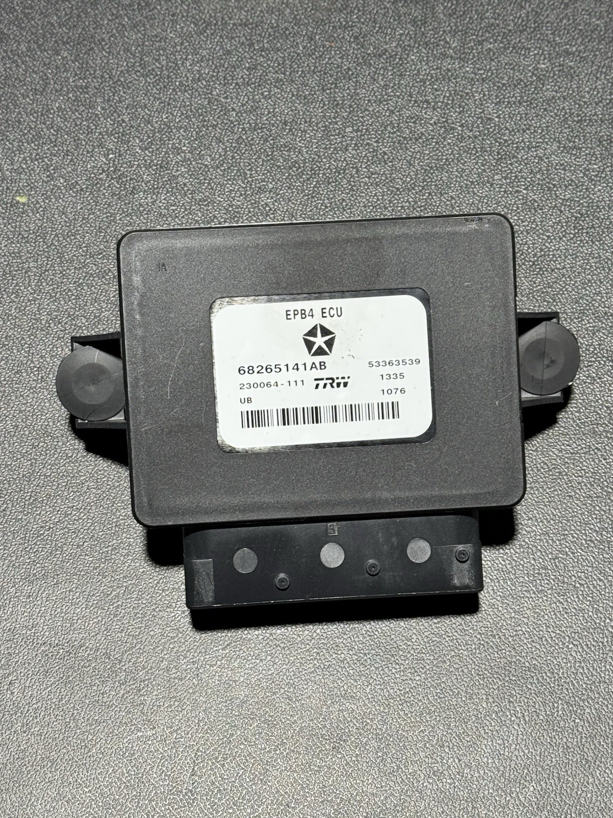 Chrysler Jeep 68265141AB Electronic Parking Brake Module OEM Mopar Genuine Used