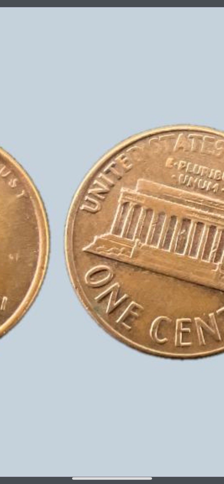 RARE 1971 “D” Lincoln Memorial Penny with multiple errors.